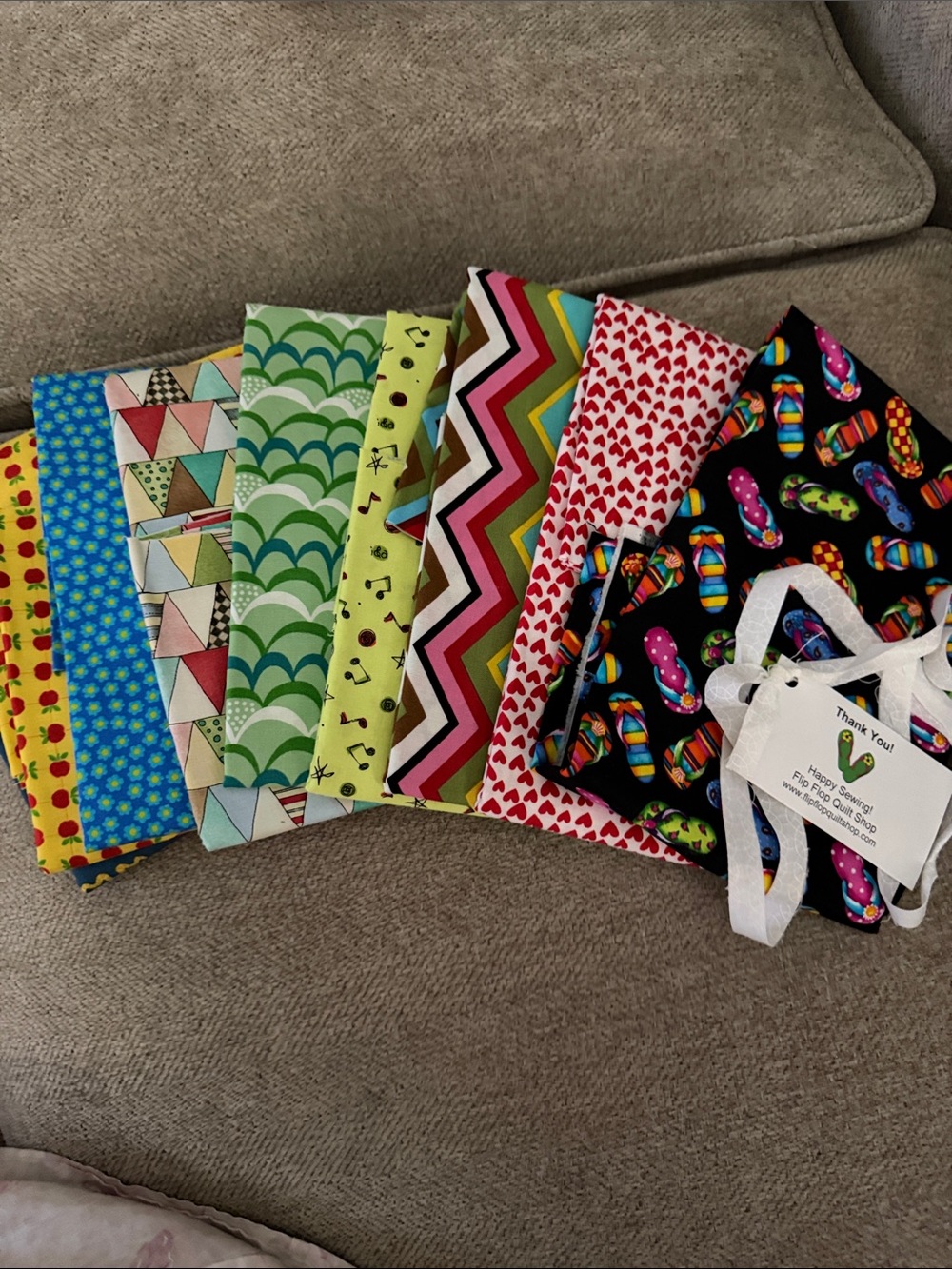 MulticolorFabric Bundle - Assorted Patterned Cotton